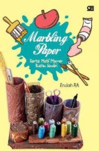 Marbling paper : kertas motif marmer buatan sendiri