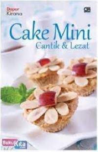 Cake mini cantik dan lezat