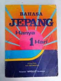Bahasa jepang hanya 1 hari
