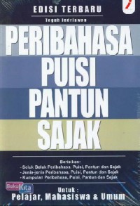 Peribahasa puisi pantun sajak