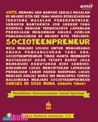 Socioteenpreneur : Pendidikan Kewirausahaan Sosial-Spiritual